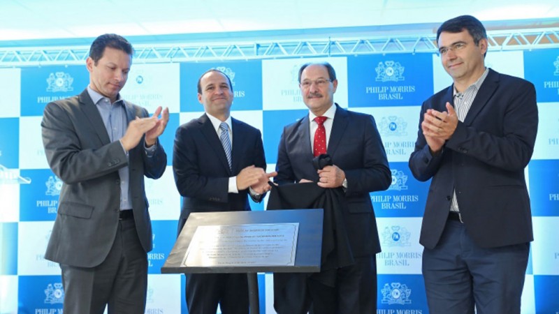 Inauguração do Centro de serviços da Philip Morris em Porto Alegre