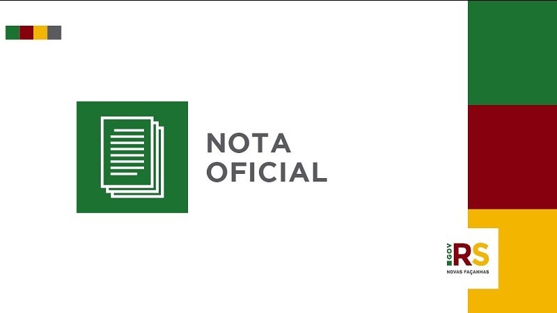 Nota Oficial