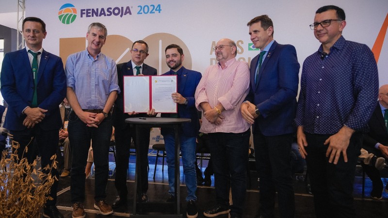 Evento marca os 100 anos da chegada da soja no Brasil