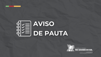 aviso de pauta