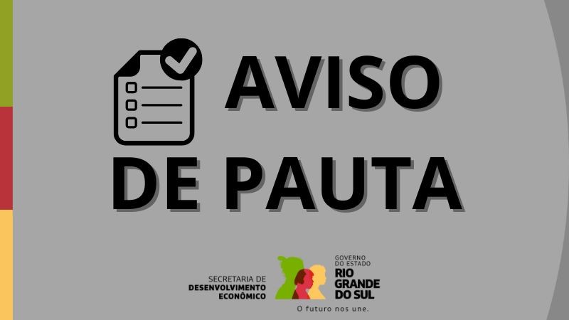 AVISO DE PAUTA