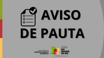 AVISO DE PAUTA
