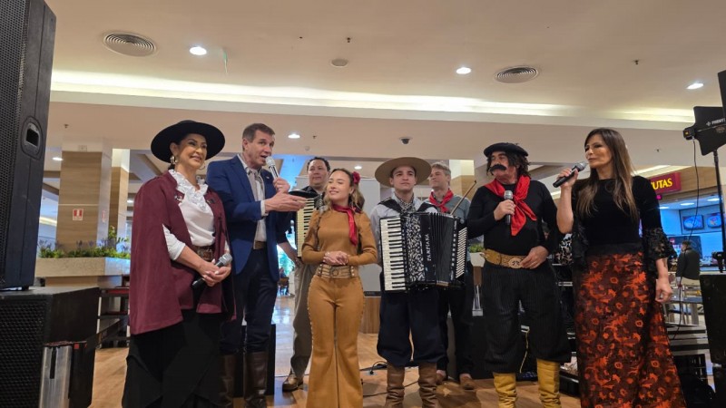 A&ccedil;&atilde;o da Ganha-Ganha Farroupilha no Canoas Shopping
