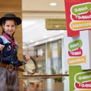 Ação da Ganha-Ganha Farroupilha no Canoas Shopping