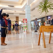 Ação da Ganha-Ganha Farroupilha no Canoas Shopping